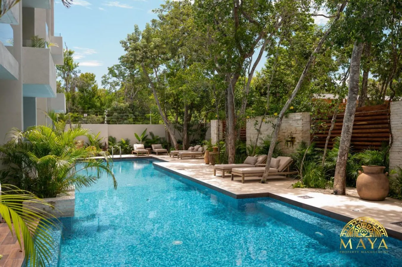 Vakantiehuis Nhoa 211C Lux 1Br Condo Pool View In Aldea Zama Tulum Pueblo