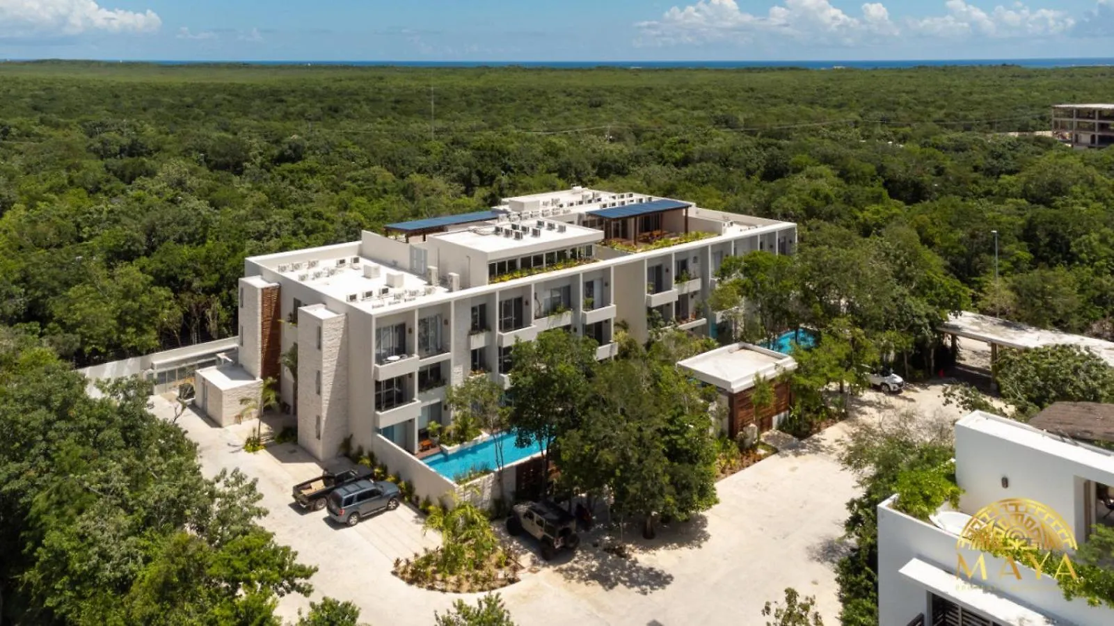Semesterbostad Nhoa 211C Lux 1Br Condo Pool View In Aldea Zama Tulum